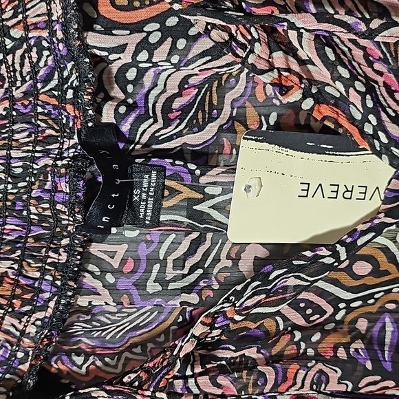 Sanctuary Royal Paisley Colorful Blouse Size XS NWT - Picture 5 of 10
